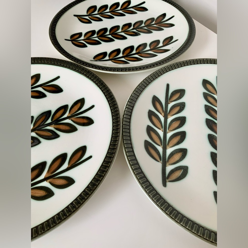 Vintage - Superb dinner plates (set of 3) - Rambouillet by Boch